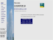 Tablet Screenshot of cogestor.ch